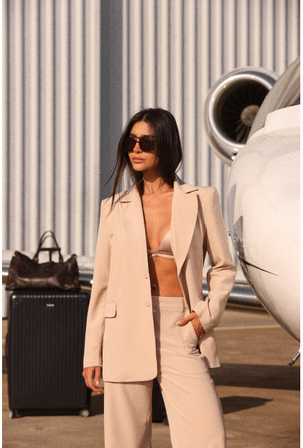 Blazer Oversized Nud...