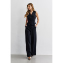 Conjunto Alfaiataria Colete e Calça Black