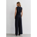 Conjunto Alfaiataria Colete e Calça Black