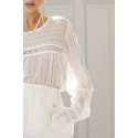 Camisa Tule Off White