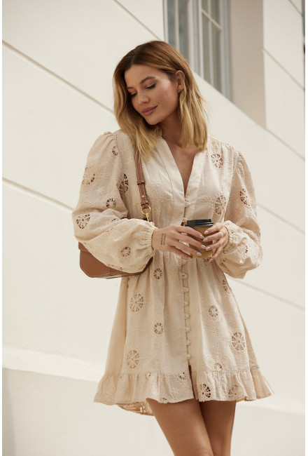 Vestido Thalia Avelã...