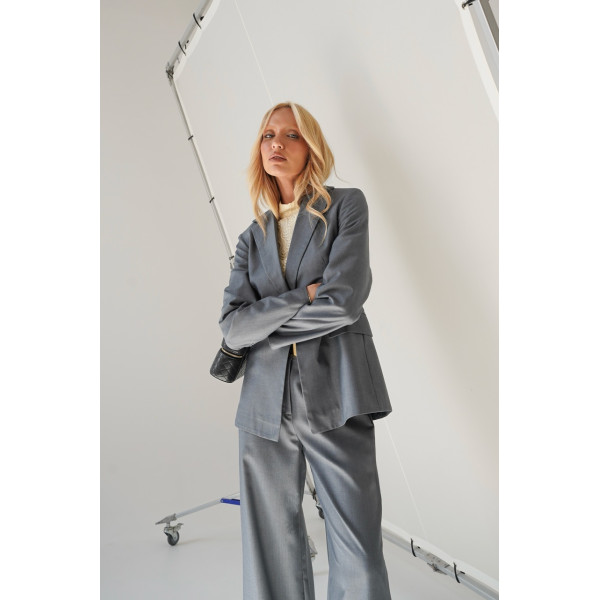 Blazer Luna Cinza